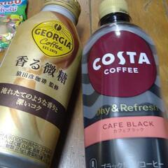 コスタコーヒーなど飲み物とお菓子の7点セットの画像