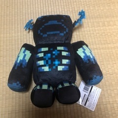 マインクラフト ウォーデンBIGぬいぐるみ 座りポーズ