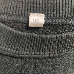 #3369 90cm 長袖　スウェット　トレーナーの画像