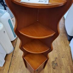 【リサイクルショップどりーむ鹿大前店】No.10663　コーナーラック　トイレなどに置くもよし！の画像