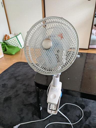 クリップ式扇風機