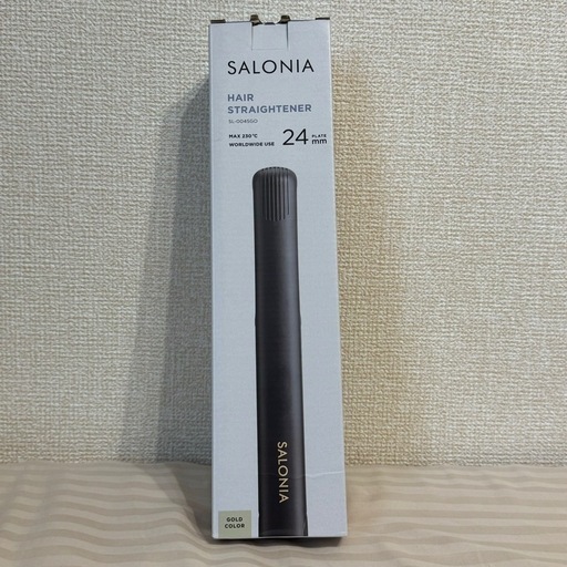 【本日のみ500円引き】美品！SALONIA ヘアストレートアイロン