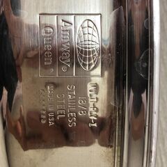 Amway Queen アムウェ　平フライパン ふた付 外径約28cm弱 内径約24cm 中古品　0903-1の画像