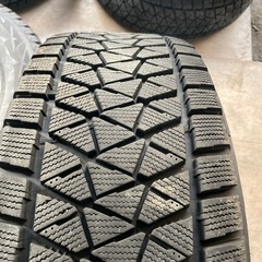 バリ溝　トヨタ　プラド　純正ホイール　ブリザック　DMV2 スタッドレス　４本セット　の画像