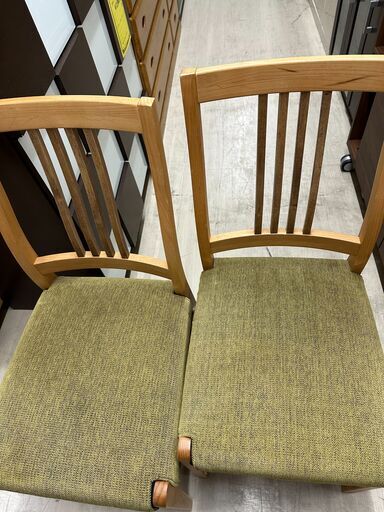ジモティ来店特価!!　4人ダイニングセット　大川家具　ナチュラル　　J-0915