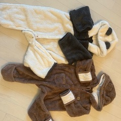 パンダ　熊　キッズウェア　２点セット