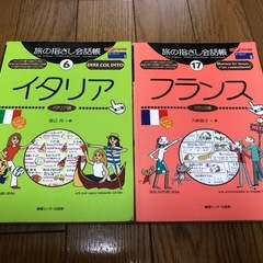 指さし会話帳（イタリア語、フランス語）