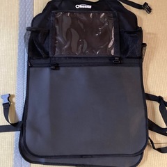 シートバックポケット 車 収納ポケット キックガード 後部座席収...