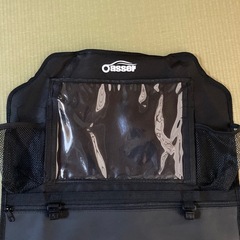 シートバックポケット 車 収納ポケット キックガード 後部座席収納バッグの画像