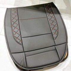 シートカバー デラックス サイドレス ユニバーサルフィット 模造皮革シートカバーの画像