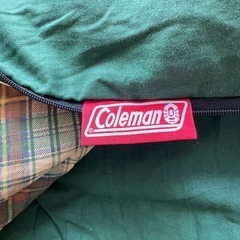 コールマン寝袋スリーピングバッグ　の画像