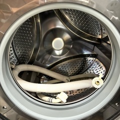 桐生店【現状品】j9-11 ドラム式電気洗濯乾燥機 SHARP シャープ ES-S7G-WR 7.0kg 2022年製の画像