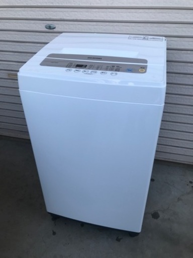 【決まりました】【美品】全自動洗濯機　アイリスオーヤマ　IAW-T502E   5.0kg   2021年製