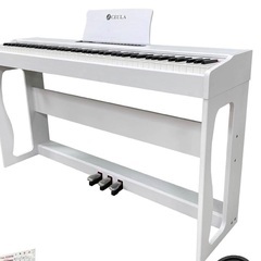 CEULA 電子ピアノ 88鍵盤 コンパクト グレードハンマーア...