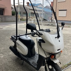 エンジン始動動画あり在庫多数投稿してます　西成区長橋　ギア50 屋根付きの画像