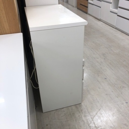 レンジ台　ニトリ　一枚扉　ホワイト【トレファク堺福田店】