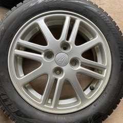 ダイハツ　純正ホイール　155/65r14 ブリザック　VRX2 スタッドレス　４本セット
の画像