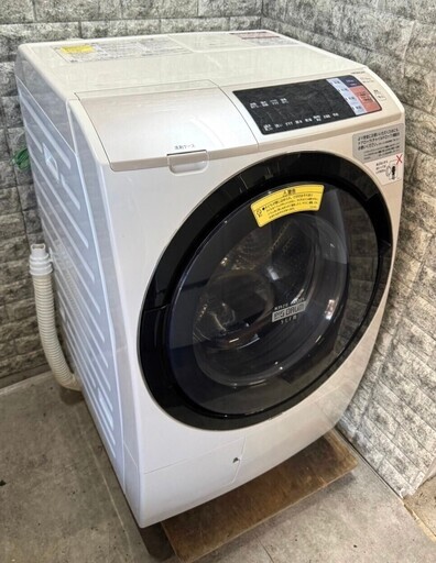 【美品】大阪送料無料★3か月保障付き★洗濯機★2017年★日立★11kg★BD-SV110AL N★S-310