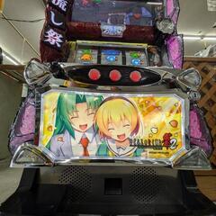 パチスロ実機 ひぐらしのなく頃に祭2 詩音＆沙都子パネル コイン不要機 ID：126-011706-007の画像