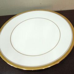Noritake 皿 BALMORAL 4019 バルモラル 大皿5点 ソーサー1点 計6枚セット プレート 洋食器 金彩 ノリタケ 札幌市 新道東店の画像