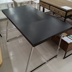 ★ジモティ割あり★  ライティングデスク ブラック W120.5...