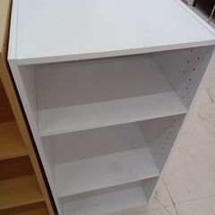 ★ジモティ割あり★  カラーボックス ホワイト W42×D30×...