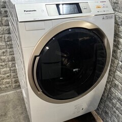 【美品】大阪送料無料★3か月保障付き★洗濯機★2016年★パナソニック★11kg★NA-VX9700L-W★S-323