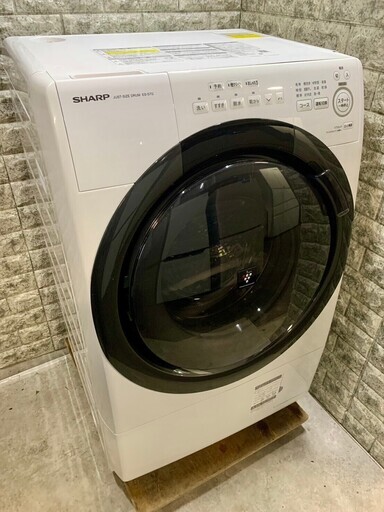 【美品】大阪送料無料★3か月保障付き★洗濯機★2022年★シャープ★7kg★ES-S7G-WL★S-311