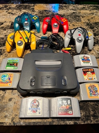 ニンテンドー64本体ソフト7本セット