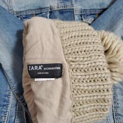 ✨お値下げ❗ZARA ニット帽 ベージュ 2～4歳くらい の画像