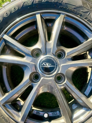 NIRVANA NV  155/65R13 73Q 13インチ　冬タイヤ4本セット　GooDYEAR iceNAVi6　