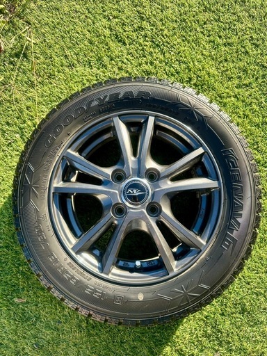 NIRVANA NV  155/65R13 73Q 13インチ　冬タイヤ4本セット　GooDYEAR iceNAVi6