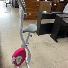 ☆値下げ☆ロ2409-045 ALFIT AFB4417 フィットネスバイク クロスバイク ピンク 通電確認済み 中古 持ち手汚れありの画像