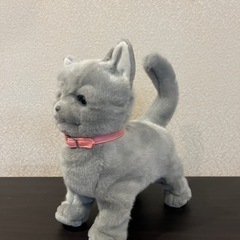 グレー ねこ ぬいぐるみ