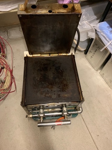 LPガス　イカ焼き機