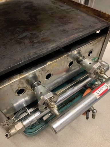 
LPガス　イカ焼き機