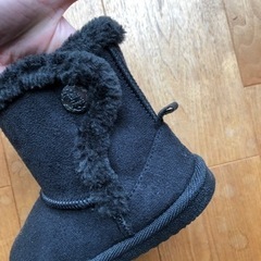 【未使用品】キッズフォーレ ボア ブーツの画像