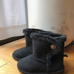【未使用品】キッズフォーレ ボア ブーツ