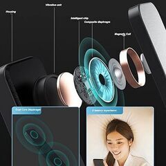 睡眠用骨伝導ピロースピーカー、Bluetooth 5.0ワイヤレススリーピングスピーカー、サイドスリーパー用のクイックスリープオルゴール大人と赤ちゃんの不眠症ホワイトノイズ　まとめ買い歓迎　卸ます　アマゾン引き上げ商品　倒産品　ネット商材　卸ます　転売　アマゾン引き上げ商品　卸し　問屋　倒産品　転売OK　ネット商材　アマゾン　商品　景品　コンペの画像