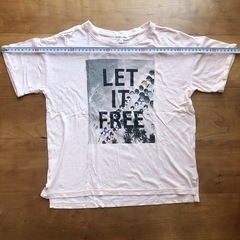 GLOBAL WORK 半袖　Tシャツ　110 120 お揃い　兄弟　リンク の画像