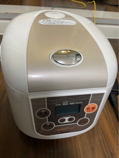 【美品】3.5合炊き 炊飯器