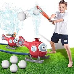 スプリンクラー 噴水野球 散水おもちゃ 水遊び アウトドア 夏の日 芝生 庭 家庭用 子供用 親子芝生遊び 360°回転 噴水おもちゃ 夏対策　まとめ買い歓迎　卸ます　アマゾン引き上げ商品　倒産品　ネット商材　卸ます　転売　アマゾン引き上げ商品　卸し　問屋　倒産品　転売OK　ネット商材　アマゾン　商品　景品　コンペの画像