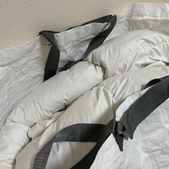 無印良品 羽毛布団 軽量一層式 セミダブルの画像