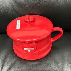 昔のポストの陶器の画像