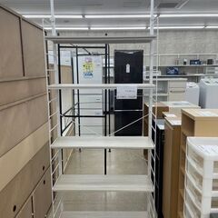 ★ジモティ割あり★  ラック 白 H216×D30.3×W80....