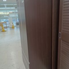 ★ジモティ割あり★ NITORI ワードローブ ダークブラウン W79×D58×H177 クリーニング済み TC4707