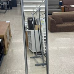 ★ジモティ割あり★  姿見 グレー H150×D36×W33.5...