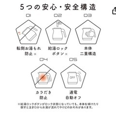電気ケトルの画像