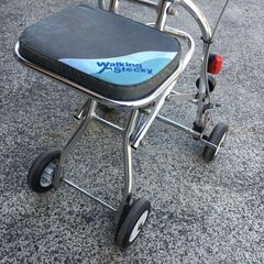 Ｗalking Stecky　シルバーカー　手押し車　高齢者歩行器　中古の画像