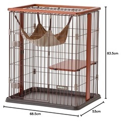 Bonbi Wooden One Circle Cat Miniの画像